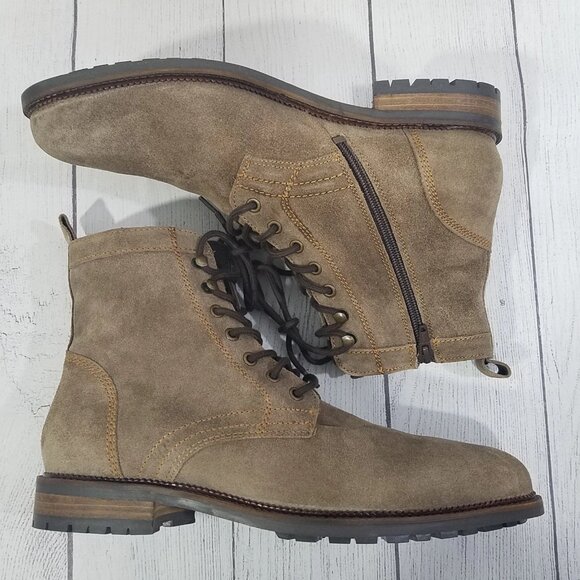 Dr. Scholls Calvary Zip Leather Boots Mens Size 12 main image 7
